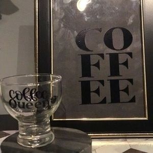 Custom sets. Picture frame and shot glasses.